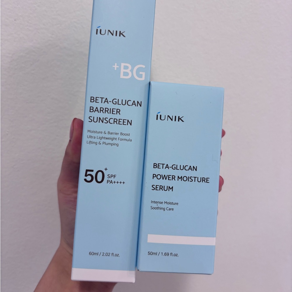 Iunik Beta-Glucan Skincare Duo Set